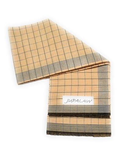 Image of 100% Pure Cotton Checked Fancy 2mts lungi,