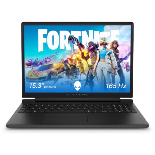 Dell Alienware 15 Gaming Laptop, AMD Ryzen R5 220 Processor, NVIDIA GeForce RTX 4050 6GB, 16GB RAM, 512GB SSD, 15.3" WUXGA 300 nits Display, Alienware Backlit Keyboard, Win 11 + Office H&S'24, 2.25kg