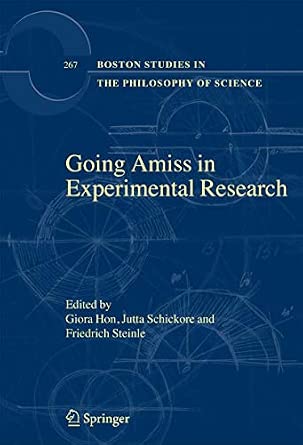 Going Amiss in Experimental Research: 267 Softcover reprint of 1st ed. 2009 Edition-Wow! eBook