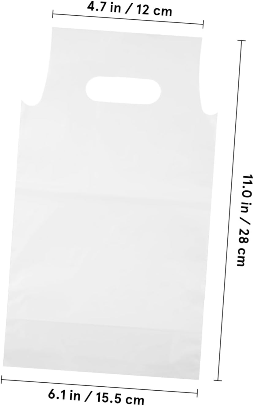 OUNONA 500pcs Coffee Cup Carrier Bags Sturdy and Portable Beverage Holders for Takeout Drinks for Milk Tea and Coffee Shops Reliable Packing
