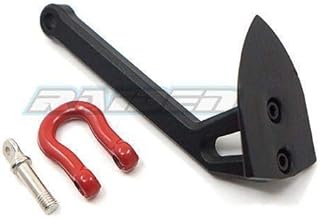 Raidenracing 1/10 Scale Accessory Metal Land Winch Anchor for RC Crawler Truck SCX10 D90 Wraith Tundra CC01 TRX-4 - RED