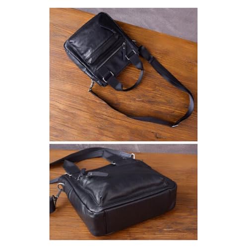 Mens Messenger Shoulder Bags Genuine Leather Casual Daypacks Travel Bags Waist Packs Crossbody Bags Handbags3