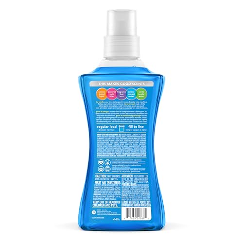 Image of Method Liquid Laundry Detergent, Fresh Air, 66 Loads Per Bottle, Biodegradable Formula, Plant-Based Stain Remover, 53.5 Fl Oz (Pack of 2)