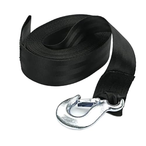 Corda Traino Auto Cavo di traino for auto da 2 tonnellate con ganci a U, in nylon ad alta resistenza luce riflettente for, camion, rimorchio, SUV(6m)