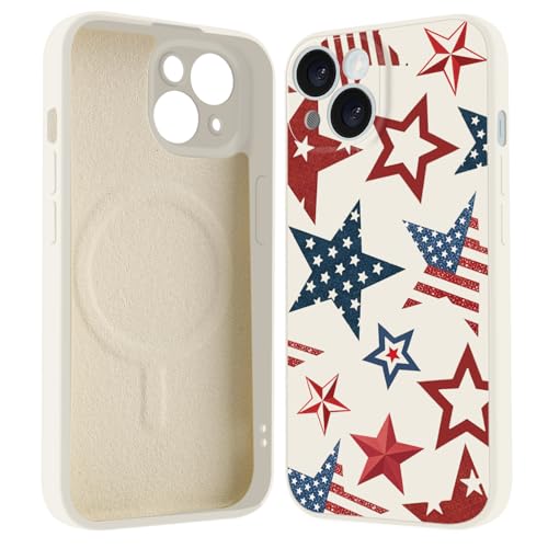 Coque iPhone 17 haut de gamme en silicone blanc doux avec aimant intégré