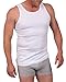 Produktbild Basic Treasure 6er Pack Herren Unterhemd Weiß 100% Baumwolle, Baumwoll-Tanktop für Männer, Undurchsichtiges Tank Top Weiss, Feinripp (Weiß, XL)