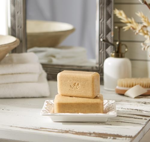 Image of Pre de Provence Artisanal French Soap Bar Enriched with Shea Butter, Honey Almond, 8.8 Ounce