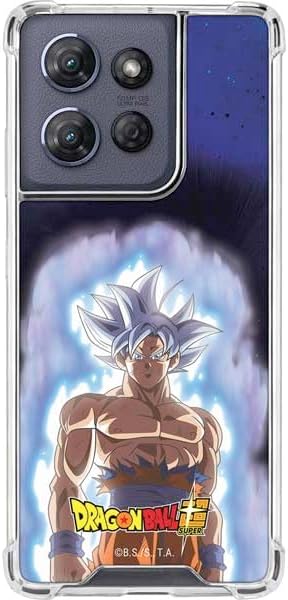 Skinit Clear Phone Case Compatible with Moto G Stylus 5G (2025) - Officially Licensed Dragon Ball Super Goku Ultra Instinct Design