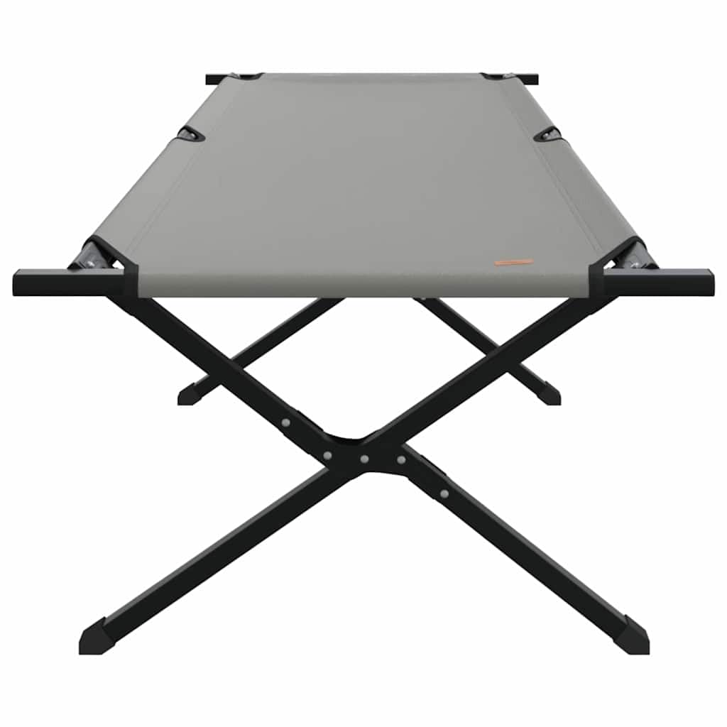 INLIFE Klapp Schlafbett fürs Camping 2 pcs Grau Ox Stoff,Sportartikel,Outdoor-Aktivitäten,Camping & Wandern,Camping-Möbel,Feldbetten,Grau,17.4 KG,42003195