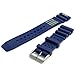 Produktbild Aus hochwertigem Polyurethan, Sporttaucher-Uhrenarmband mit ND Limits, 22 mm, marineblau.