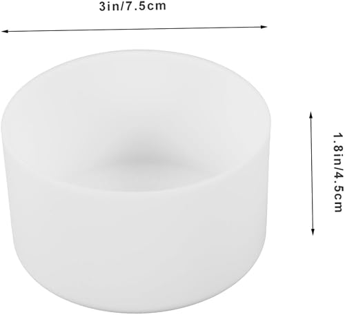 Miniatura 2 de Mikinona 2 unids silicona botella de agua cubierta de silicona botella de agua botella de agua protector inferior frasco mangas inferiores frasco