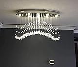 Cristaux K9 Transparentes de Qualité Supérieure, Kader en Acier Inoxydable Chromé Poli. Cristal K9 de Première Classe Qui a un Toucher de Verre Et Qui Est Difficile à Briser.