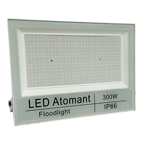 LED-spot, 300 W, voor buiten, koud wit (6500 K), 30.000 lumen, IP66, A++ (300 W)