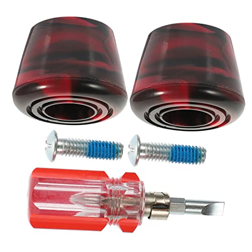 Toddmomy 1 Set Ice Skate Toe Guards Professional Wear-Resistant Skating Toe Stoppers for Roller Skates Easy Install Braking Performance