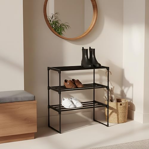 Rangement chaussures empilable pour éliminer le désordre du sol - 3