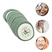 SOESFOUFU 200pcs Non-woven Cucumber Print Eye Pads for Women Breathable Eye Care Pads for Skincare Gentle Hydrating Covers for Facial Use Suitable for All Skin Types