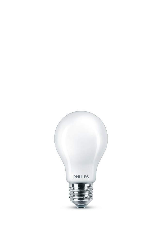 PhilipsLED Premium Frosted Light Bulb [E27 Edison Screw] 7W - 60W Equivalent, Warm White (2700K), Non-Dimmable