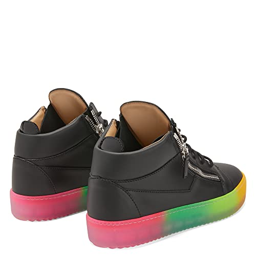 Kriss Multicoloured Rubber Sole Mid-Top Men's Sneakers2
