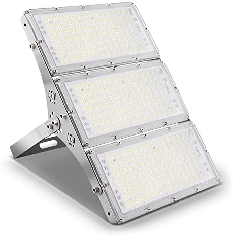 Litglobe Flood Lights Outdoor 500W,50000LM Super Bright LED Floodlight Outdoor,6500K Cool White Security Light,IP66 Waterproof Wall Light For Garden