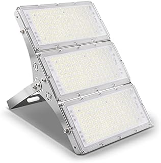 Ankishi 300W LED Flood Lights Outdoor, 30000LM Super Bright LED Security Lights, IP65 Waterproof LED Outside Lights, 6500K Daylight White Outdoor Lights Mains Powered Floodlight for Garden Warehouse