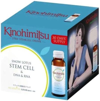 Snow Lotus Stem Cell 50ml x 16's -with Kinohimitsu J'pan StemCell Drink ageing can be Delayed and Quality Life can be prolonged Naturally!