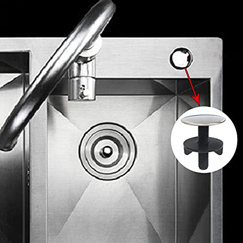 2 Pieces Kitchen Faucet Hole Cover Sink Tap Hole Plate Stopper Cover