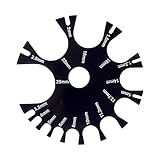 Ysyqkn Calibre de Precisión para Piercings de Joyería Corporal, Barra para Ombligo, Nariz