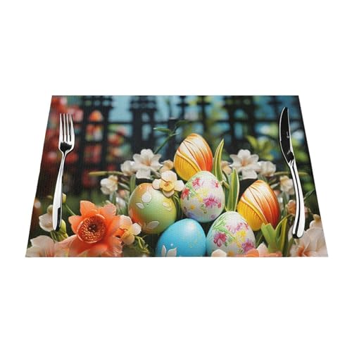 Napperon de table lavable idéal pour éviter les taches de cuisine x4 - 7