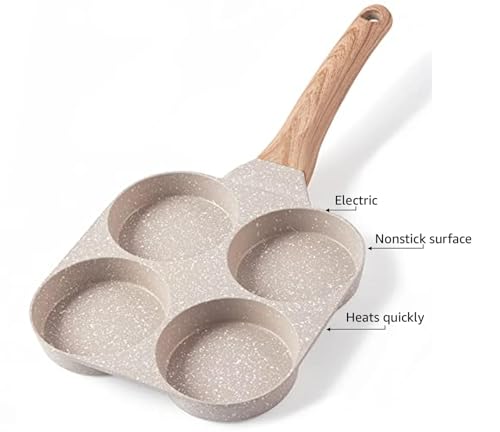 CAROTE-Egg-Pan-Omelette-Pan-4-Cup-Nonstick-Granite-Omelette-Skillet-Pancake-Pan-and-Healthy-Egg-Cooker-Suitable-for-Gas-Stove-Induction-Cookware CAROTE Egg Pan Omelette Pan 4 Cup Nonstick Granite Omelette Skillet Pancake Pan and Healthy Egg Cooker Suitable for Gas Stove Induction Cookware