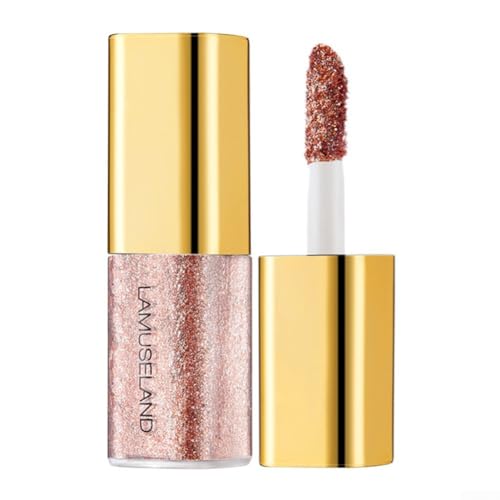 Image of Lamuse Land For Mini For Shimmer Eyeshadow For Palette With Eight Vibrant Colors For Long Lasting Wear And Smooth Application On Eyes(03)
