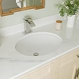 DeerValley Undermount Bathroom Sink, DV-1U301 Liberty 17