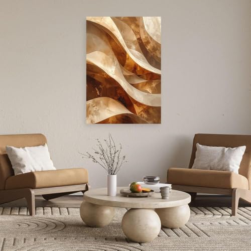 Lienzo abstracto moderno de 50x70 cm para transformar paredes vacías y aburridas 2