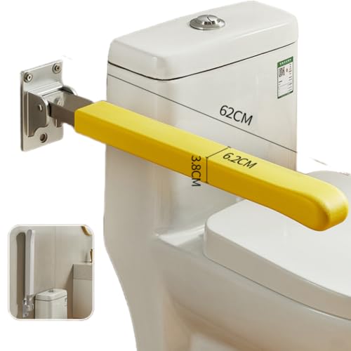 Vifxucy浴室手すり、トイレ安全手すり、浴室トイレ折りたたみ手すり、トイレ浴室、高齢妊婦、安全バリアフリー電動手すり、介護手すり、滑り止め手すり、折りたたみステンレス鋼手すり、浴室サポートハンドル、高齢者手すり、トイレ壁に取り付けられた滑り止め手すり