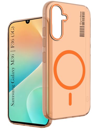 Image of Jkobi Back Cover Case for Samsung Galaxy M36 | Samsung Galaxy F36 (Soft Touch | Camera Bump Protection | MagSafe Compatible | Matte Finish)