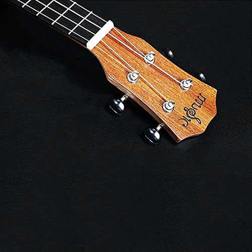 CAZARU Treble Ukulele Ukulele Hawaiian Guitar Sapele 4 String Wood Ukulele Instrument Débutant - Les Beatles, Paul McCartney, John Lennon, RIngo Starr, George Harrison CAZARU Treble Ukulele Ukulele Hawaiian Guitar Sapele 4 String Wood Ukulele Instrument Débutant – Image 6