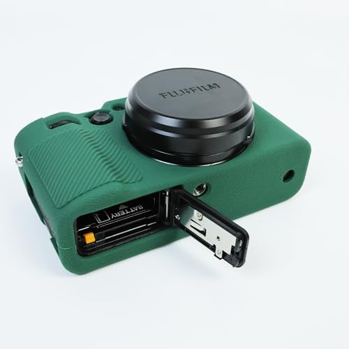 Funda de silicona para cámara Fujifilm X100 VI, verde miniatura 6