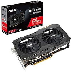 ASUS TUF Gaming AMD Radeon RX 6500 XT OC Edition - Tarjeta Gráfica (AMD RDNA 2, PCIe 4.0, 4GB GDDR6, HDMI 2.1, DP 1.4a, Cubierta de Aluminio, GPU Tweak II)