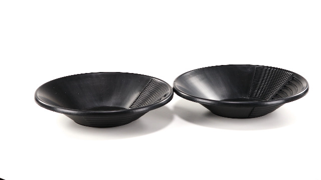 Set 2 Setacci Per Oro Relaxdays - Batea Per Cercare Metalli, 38 Cm, Nero, Ideale Per Principianti - Foto 11