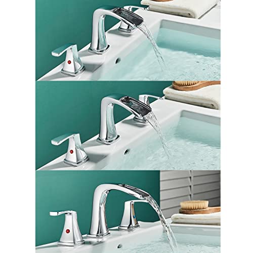 Robinet de lavabo universel sans éclaboussure mitigeur cascade