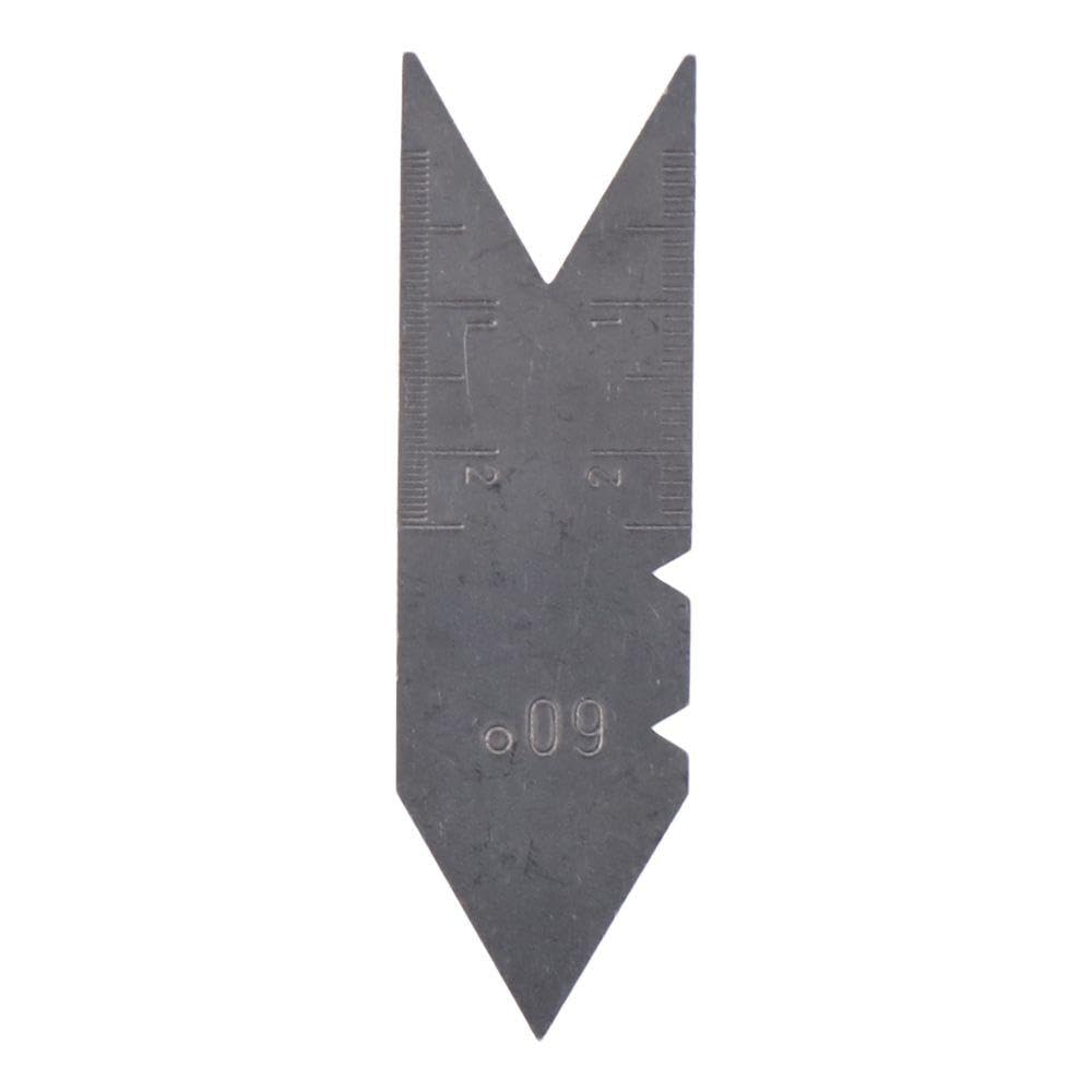 Aexit M12 x Measuring tools 1mm Pitch 6H Steel Go/No Go Thread Gage Gauge Silver Tone Black Model:67as298qo553