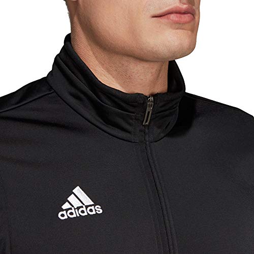Chaqueta Tiro 19 PES Adidas en talla 2XL negra y blanca para hombre 2