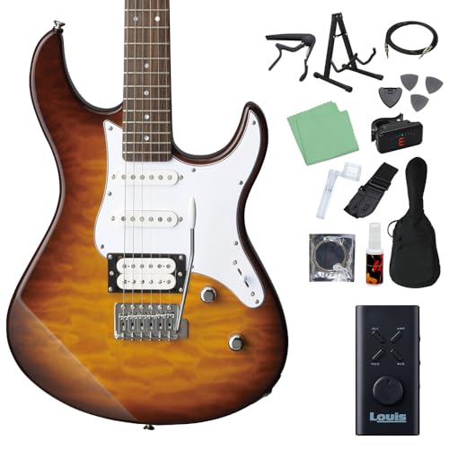 YAMAHA PACIFICA212VQM エレキギター 初心者14点セット 【ヘッドホンアンプ付き】 TBS ヤマハ