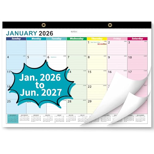 AgePlace 2026-2027 Wall & Desk Calendar, 17