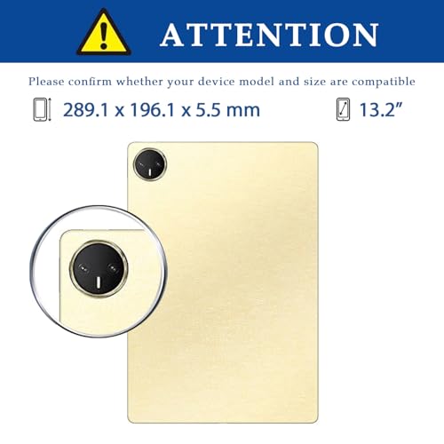 Coque protectrice Huawei MatePad Pro 13.2 2025 WEB-W00 étui cuir support - 2