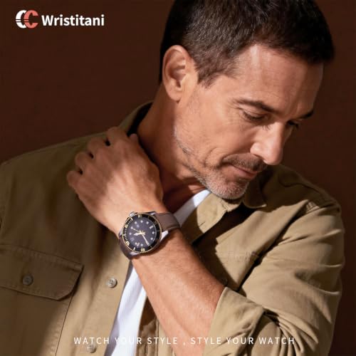 Image of Wristitani Leather Watch Strap for Smartwatches and Universal, 18-24mm