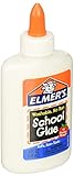Pegamento lavable ELMER\'S E304 - Pegamento para Manualidades, Color Blanco