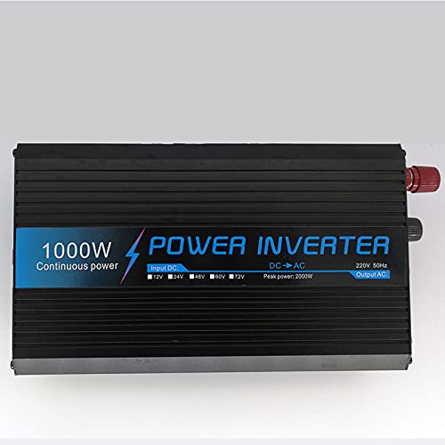 Inversor,Inversor 12v 220v Inversor de Coche 12V a 220V 24V Convertidor de energía automotriz