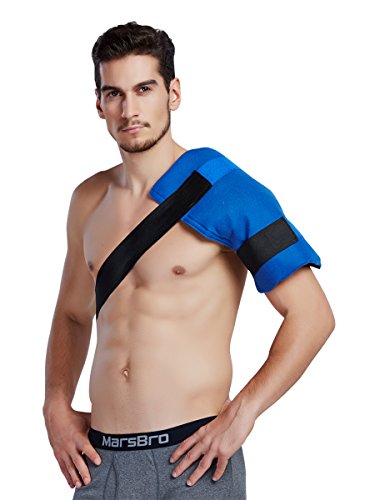 Koo-Care Flexible Gel Ice Pack & Wrap with Elastic Straps for Hot Cold