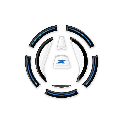 Tankdeckelschutz aus Harz, 3D, kompatibel mit VOGE VALICO 525DSX 2023 GP-905 (Blau)