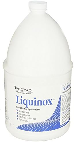 Alconox 1201 Liquinox Critical Cleaning Liquid Detergent, 1 Gallon Bottle (Case of 4)
